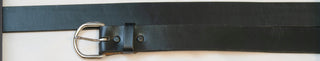 Black, leather belt, kids, adults, handmade, name belt, with removable utility buckle